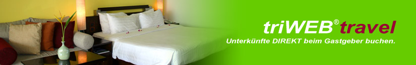 Unterkünfte: Hotels, Hostels, Pensionen, Zimmer, Ferienhäuser, Ferienwohnungen, Camping,